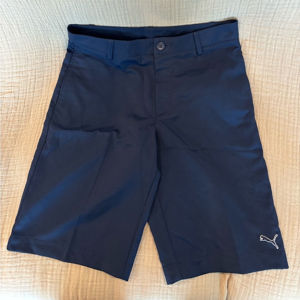Puma Boy’s Navy Blue Golf Shorts
